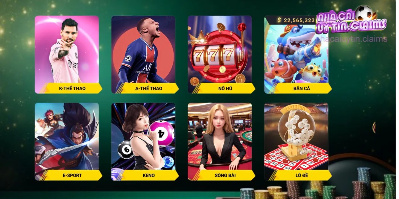 Các tựa game phổ biến được nhiều người chọn tại nhà cái 