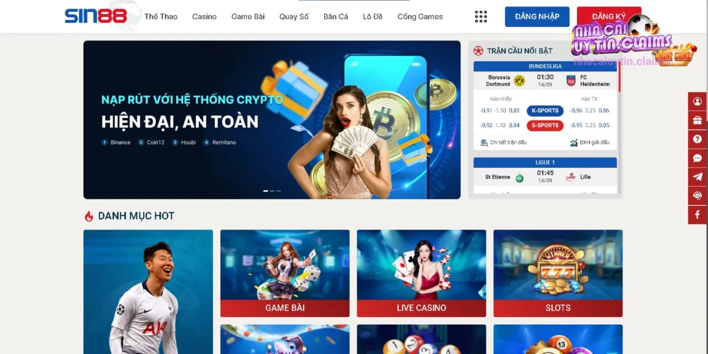 Đôi Nét Về Nhà Cái Uy Tín SIN88