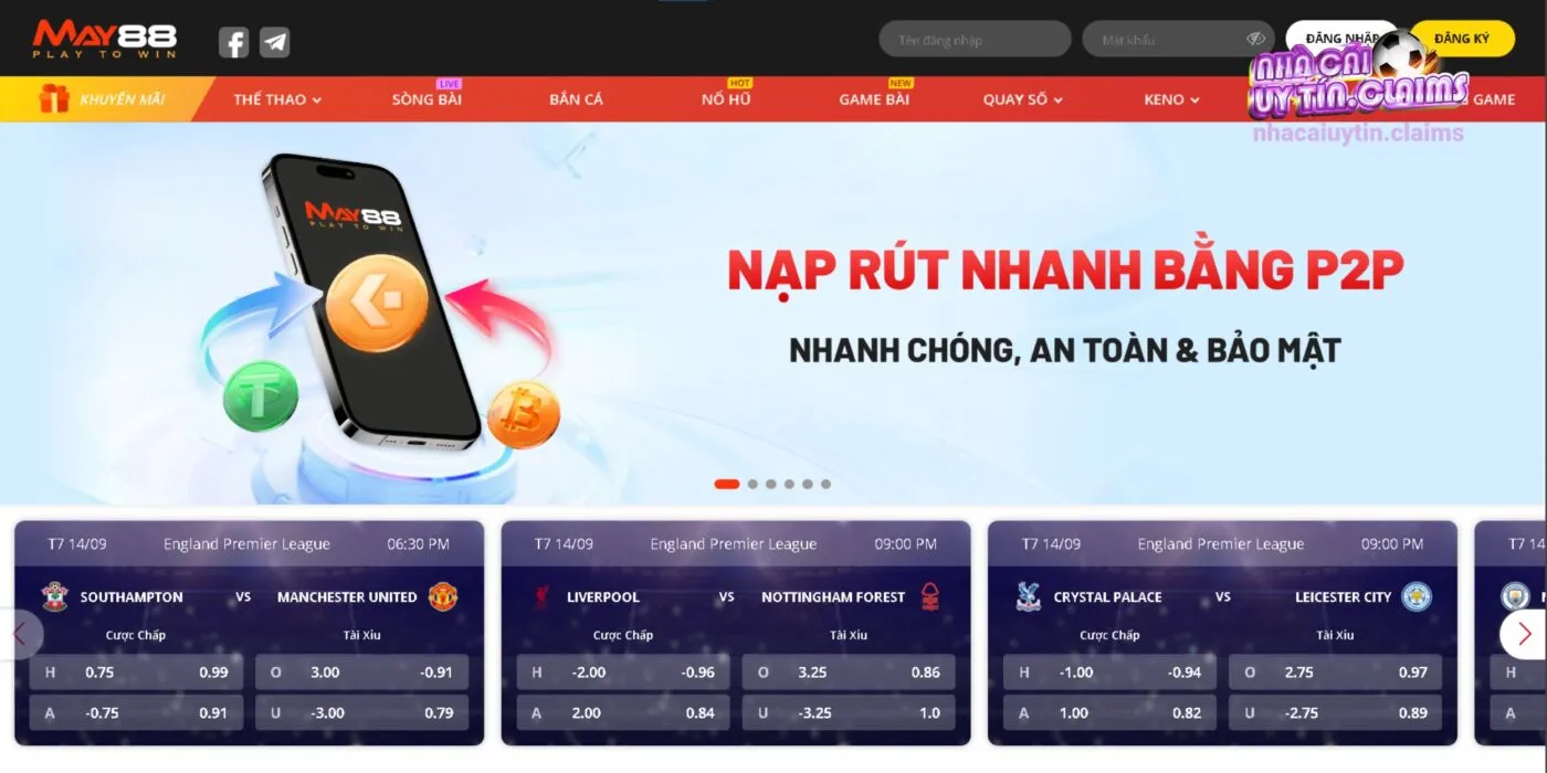 Hòa mình cùng May88 để vui chơi có thưởng