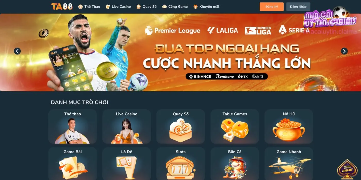 Tổng quan về nhà cái cá cược uy tín Ta88